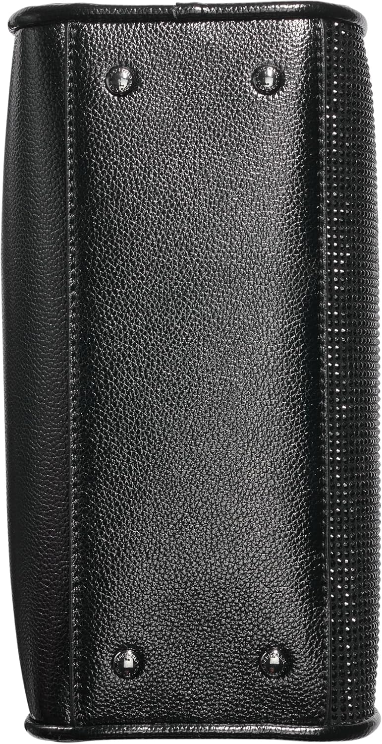 KARL LAGERFELD womens Maybelle Satchel With Logo - Image 3