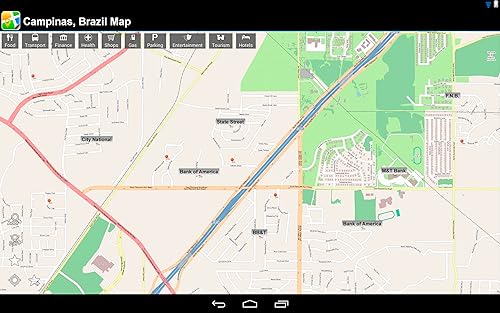 Campinas, Brasil Mapa Offline: PLACE STARS