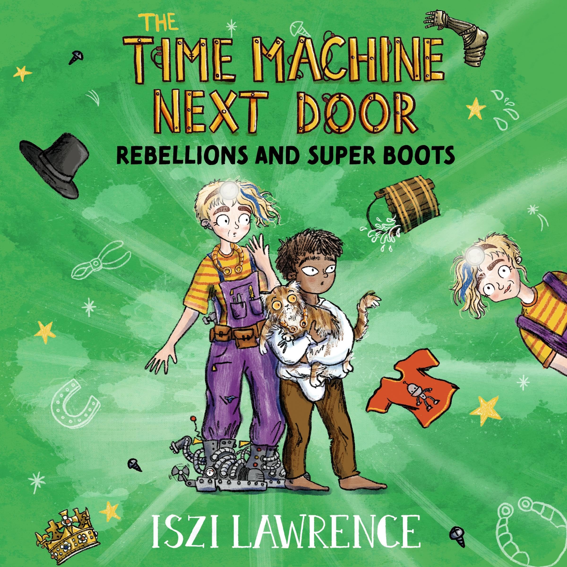 Cover art for The Time Machine Next Door: Rebellions and Super Boots