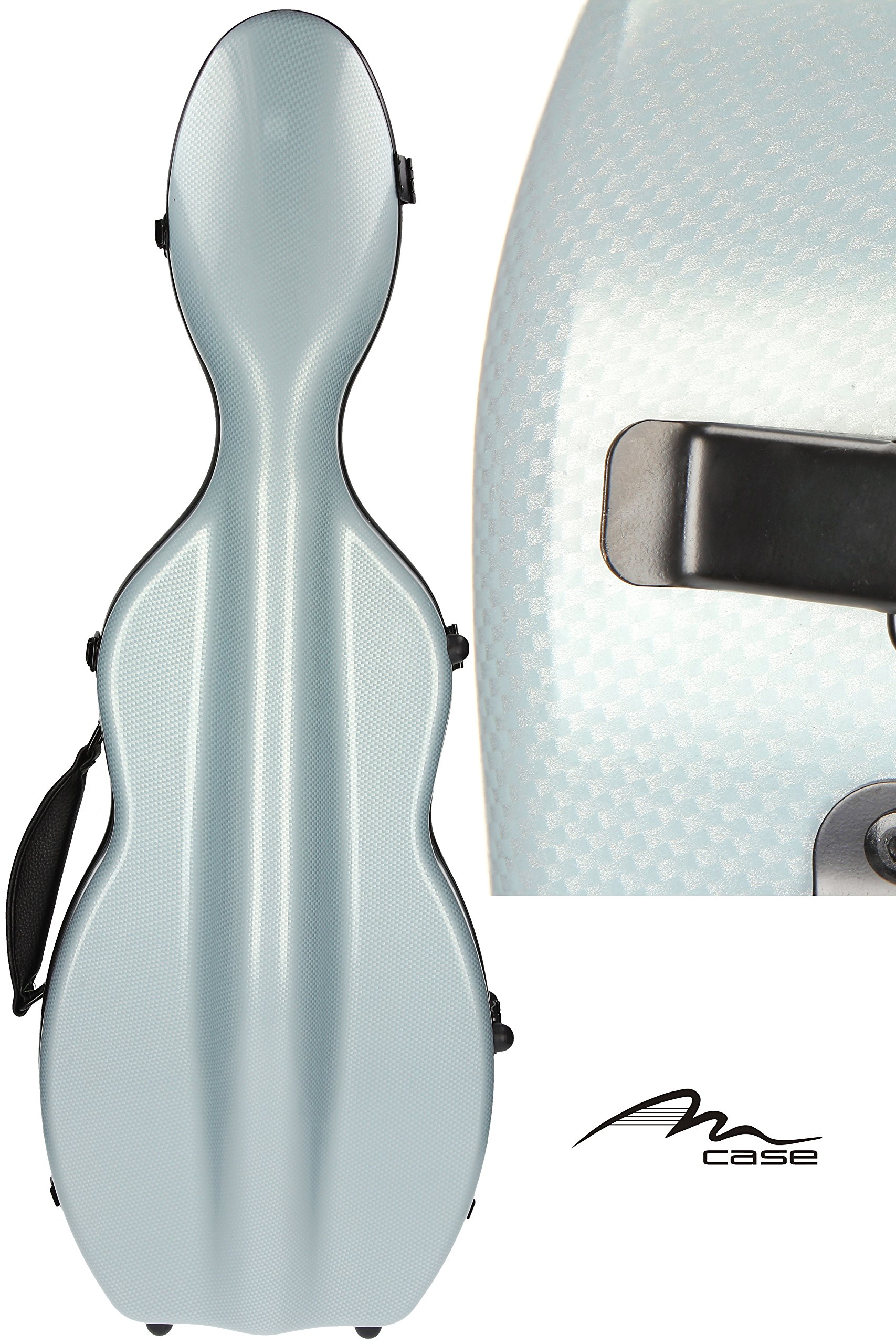 Estuche para violín Fibra de vidrio Ultra Light 4/4 blue graphite M-Case
