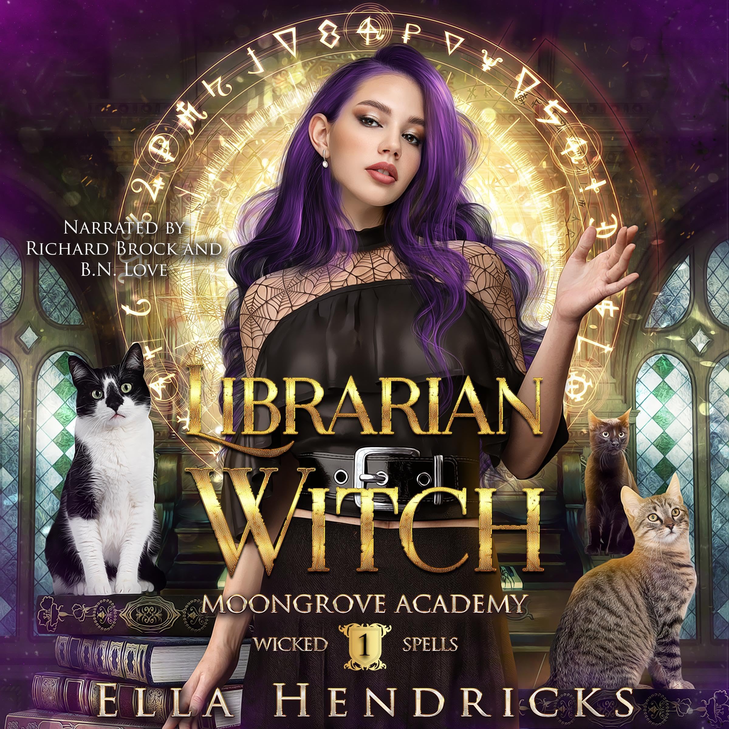 Cover art for Librarian Witch