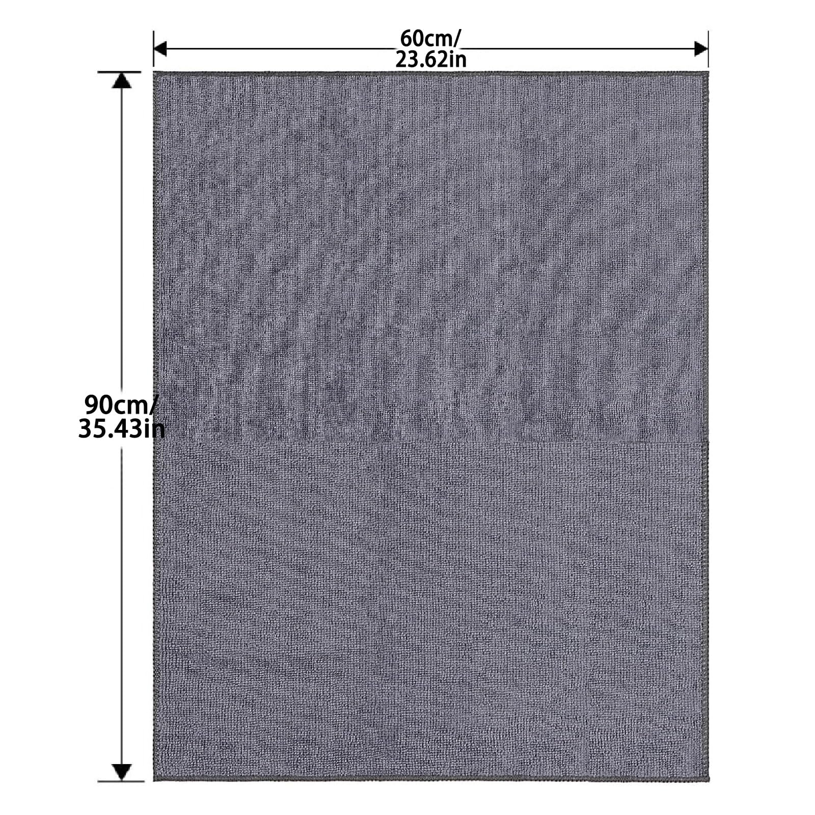 Asciugamani for la pulizia in microfibra ultra morbidi 600GSM, confezione da 10, panni multiuso ad alta assorbenza for la cucina, elettronica, lavabili in lavatrice(8 Pack,23.62in x 35.43in)