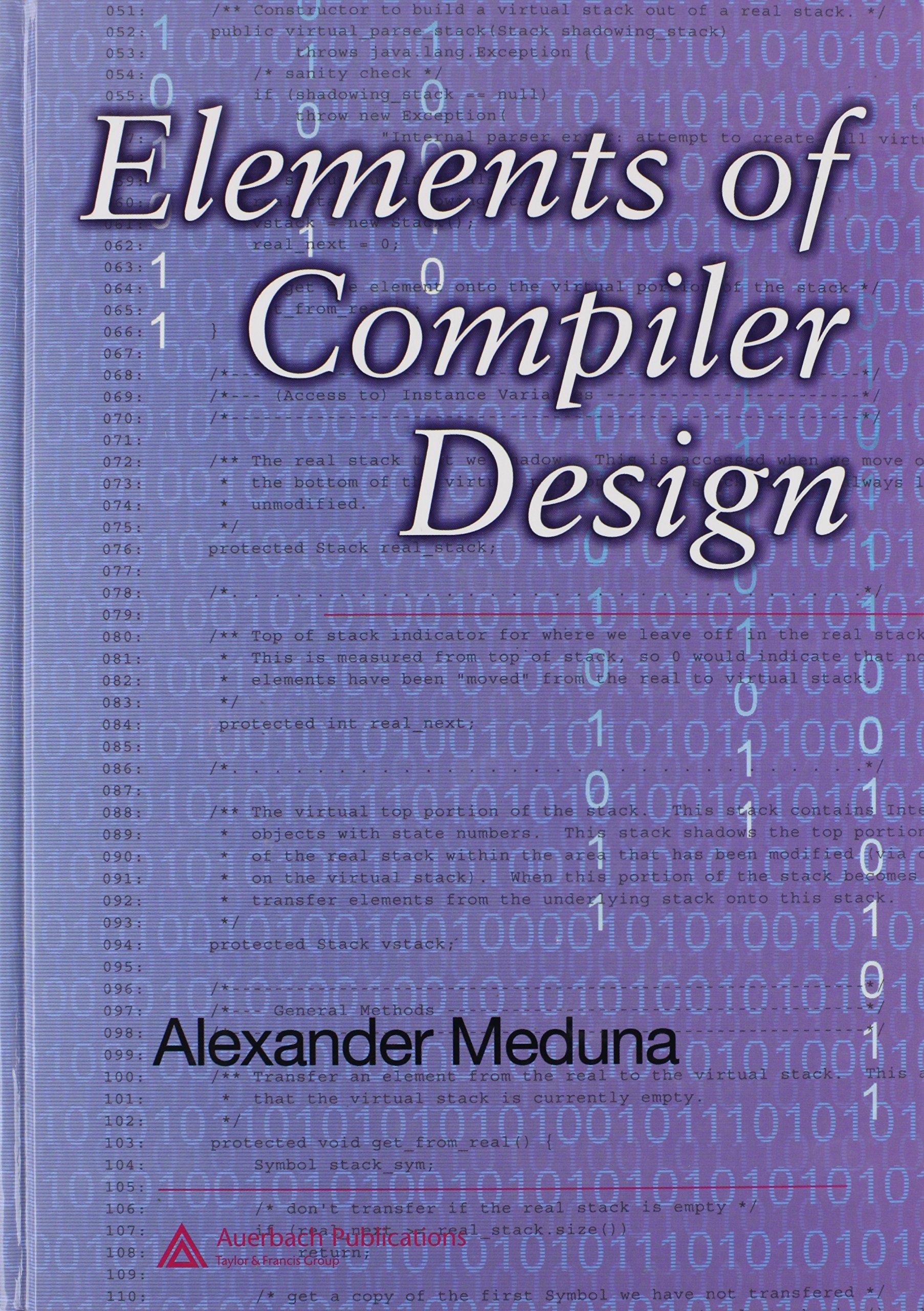 Elements of Compiler Design