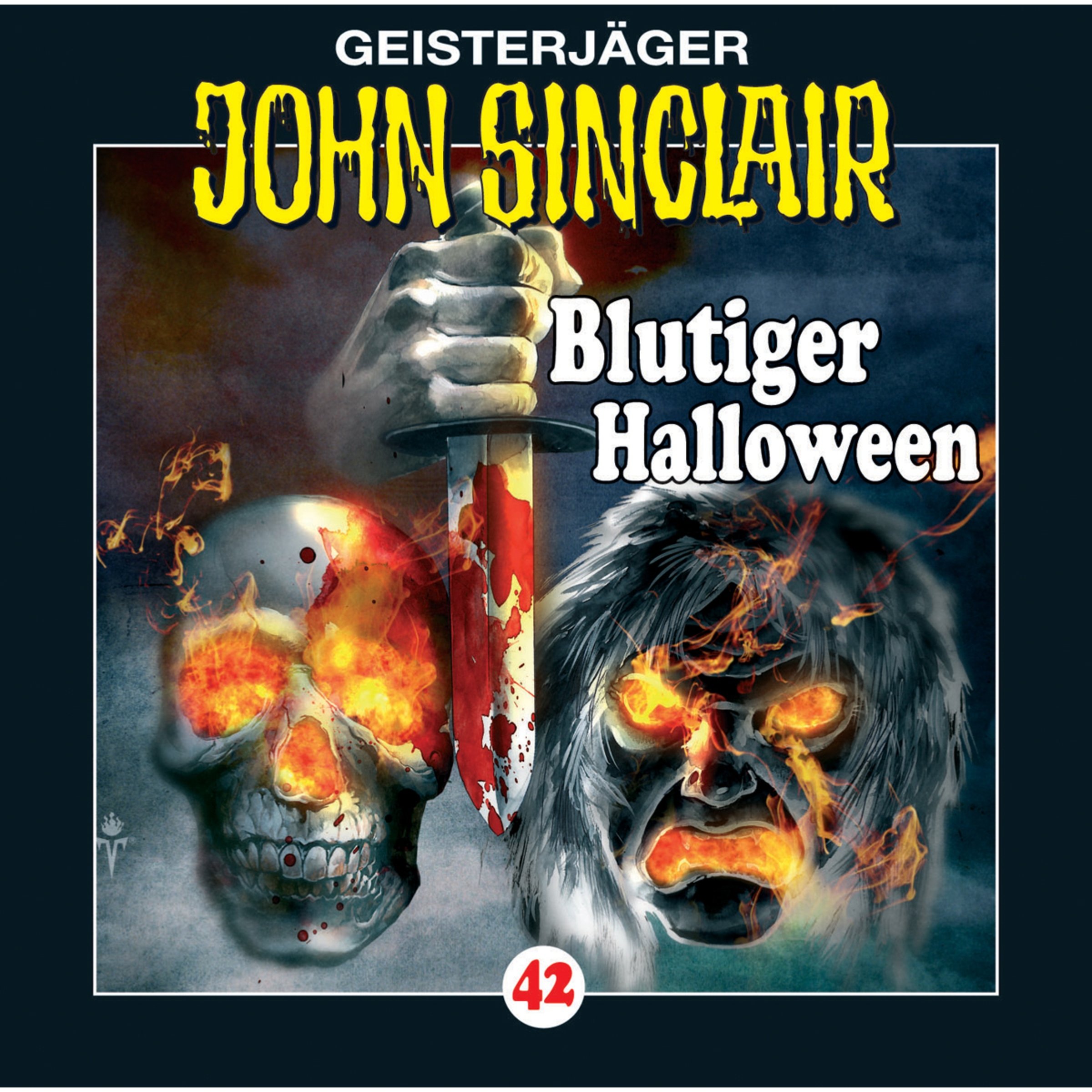 Cover art for Blutiger Halloween: John Sinclair 42