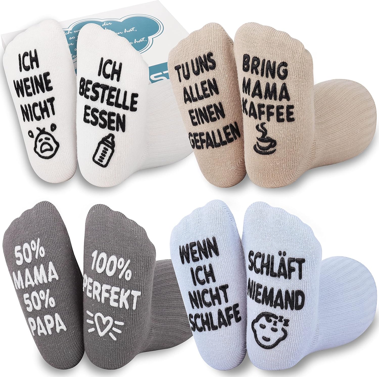 Belloxis Baby Socken 0-12 Monate Baby Geschenk Junge Baby Geschenk Mädchen Neugeborenen Geschenk