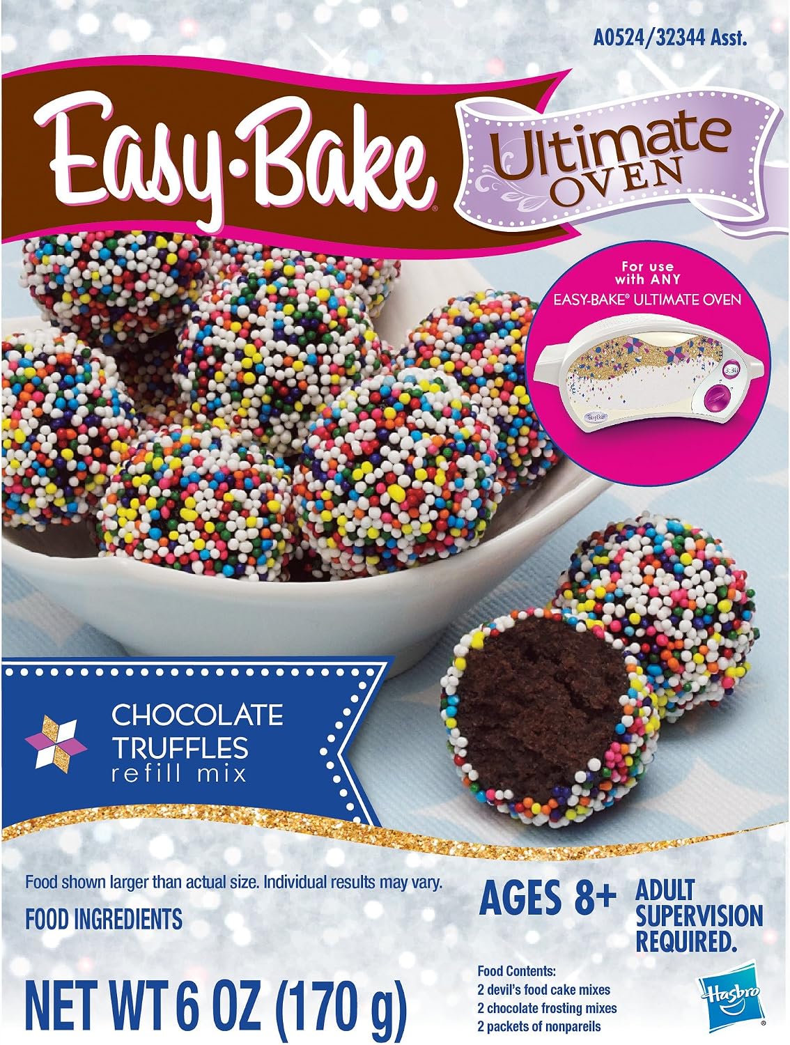 Easy-Bake Ultimate Oven Truffles Refill Pack, 6 oz