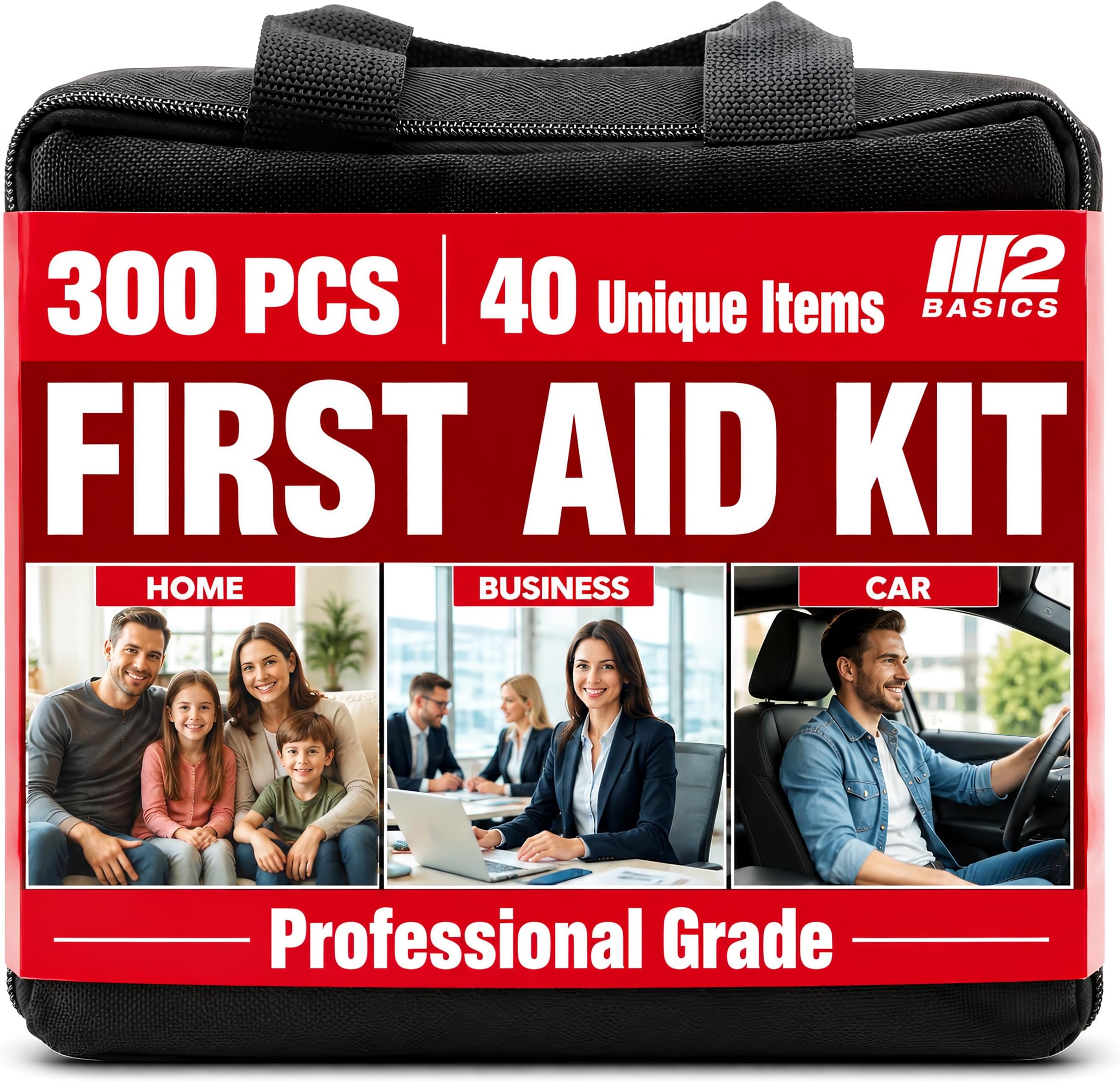 300 Piece All-Purpose First Aid Kit