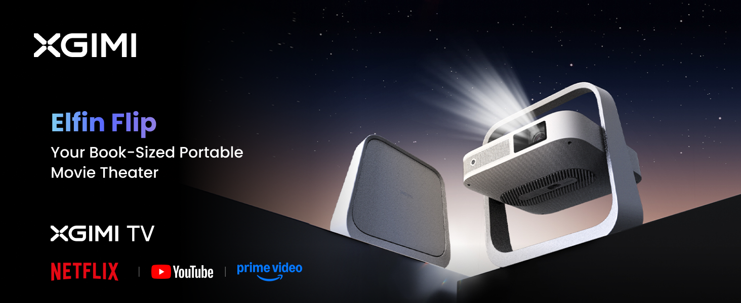 Amazon.com: XGIMI Elfin Flip Portable Projector, 1080P Resolution