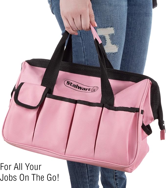 Kit de Herramientas Stalwart 75-HT4095 - 123 Piezas Rosa con Bolsa miniatura 6