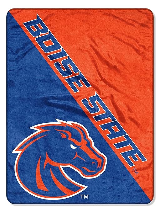 NCAA Unisex Halftone Micro Raschel Throw Blanket