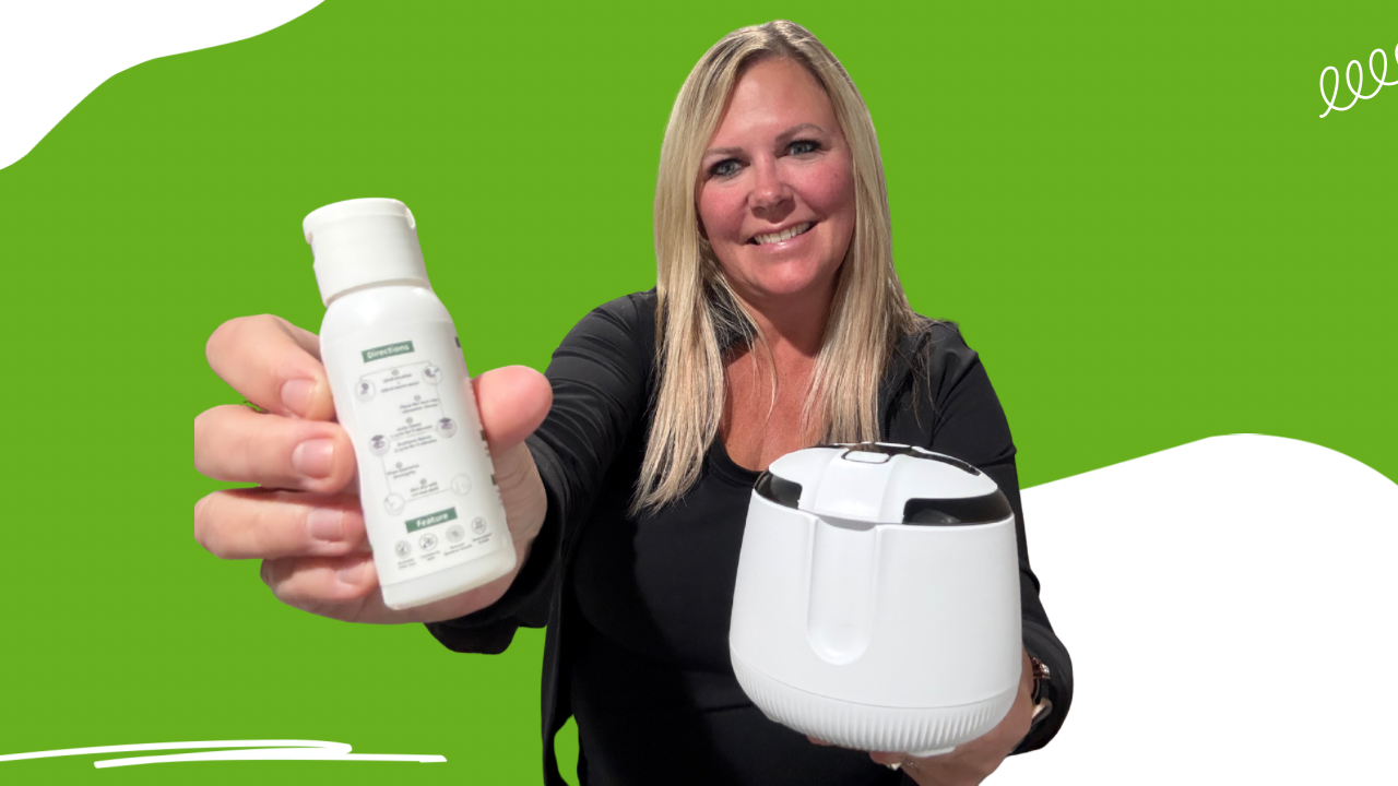 Watch See how this machine cleans retainers and more! on Amazon Live