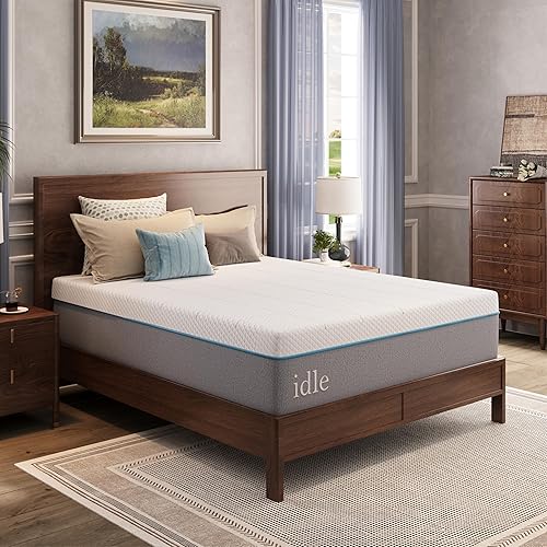 Miniatura 9 de EGOHOME Colchón Queen de 14 pulgadas en una caja, colchón de espuma viscoelástica con infusión de gel con funda refrescante, firmeza media para