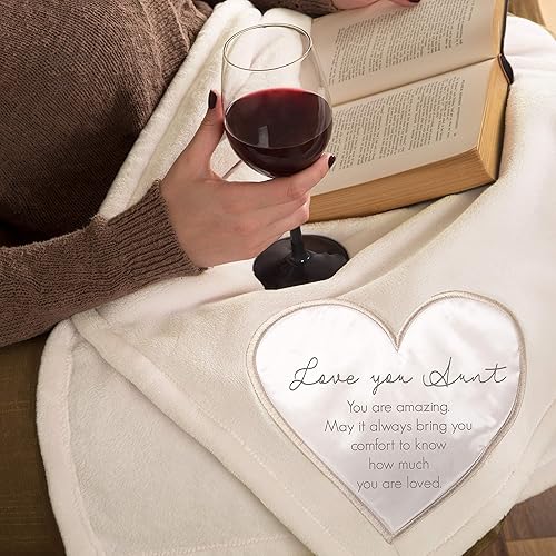 Miniatura 3 de Pavilion Gift Company 19505 Comfort Blanket - Manta de felpa real gruesa y cálida de 320 GSM