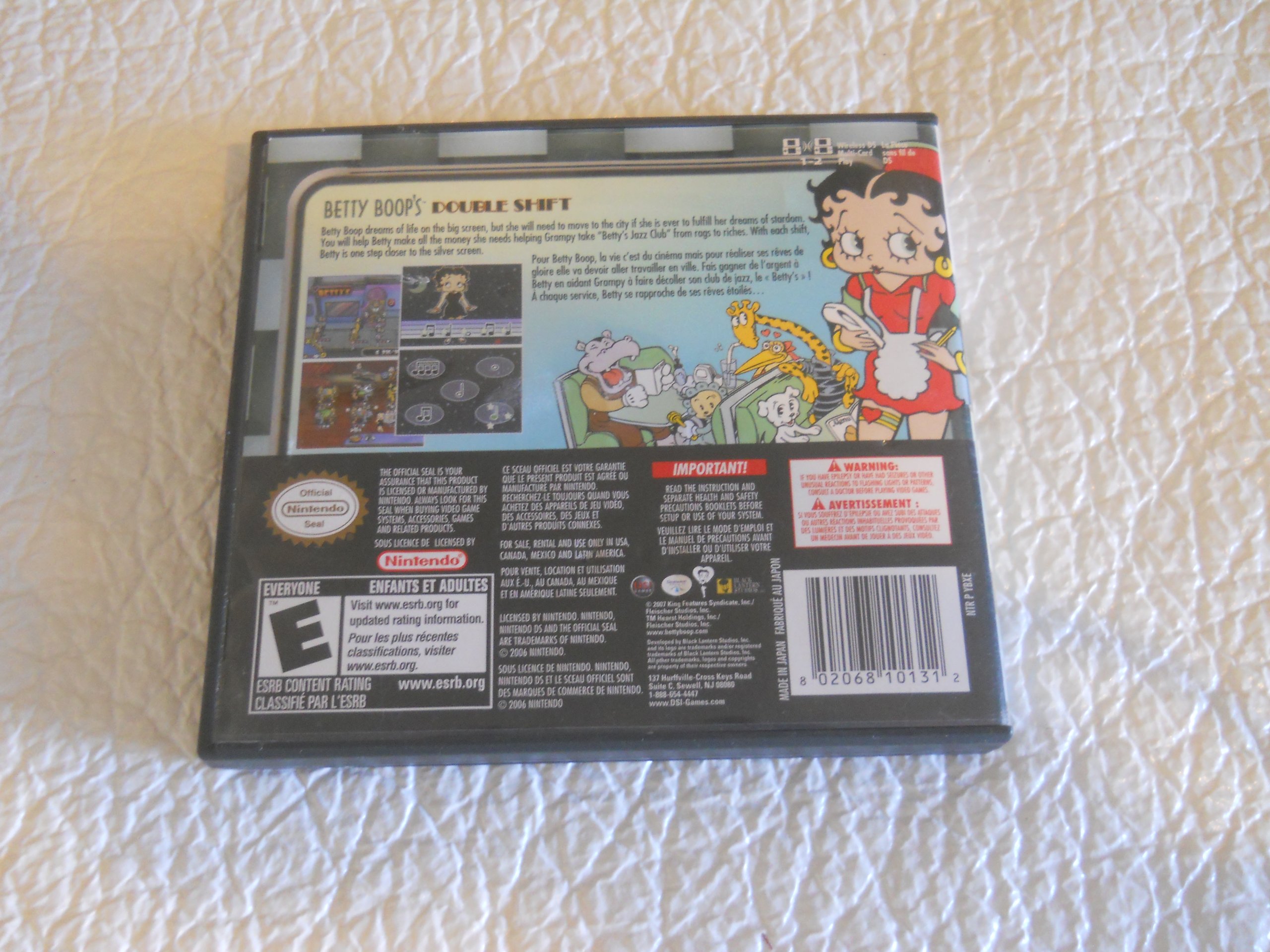 Betty Boop: Nintendo DS: Video Games - Amazon.ca