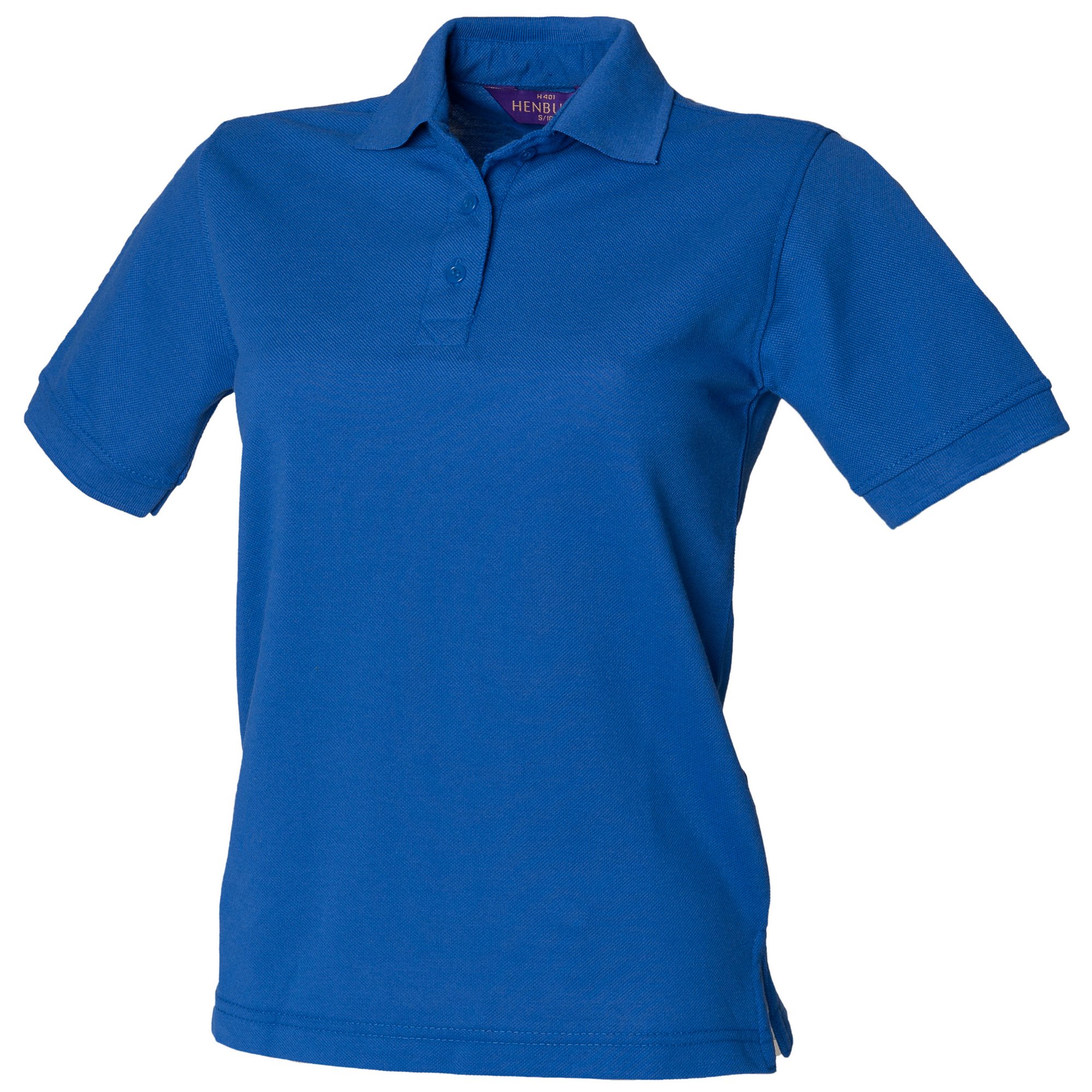 Henbury Womens/Ladies 65/35 Polo Shirt (2XL) (Royal)