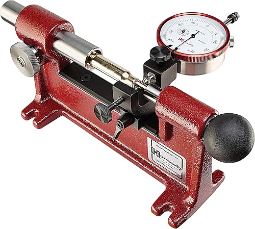 Hornady 050076 Lock-N-Load Munición Concentricidad Herramienta Medidor, Rojo
