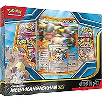Pokémon: collezione Mega Kangaskhan-ex del GCC Pokémon (una carta promozionale olografica, una carta promozionale lenticolare gigante e quattro buste di espansione)