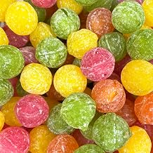 Super Sour Sweets Hard Boiled Mixed Fruits 250g Bag Resealable Pouch Candy