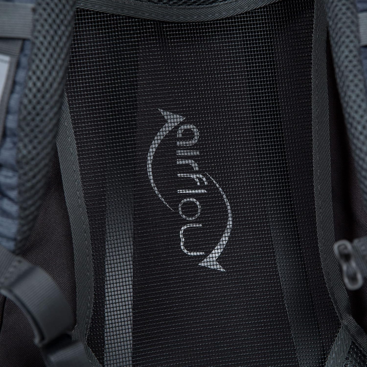 Trespass Twinpeak DLX Rucksack with Raincover 45 Litre Flint