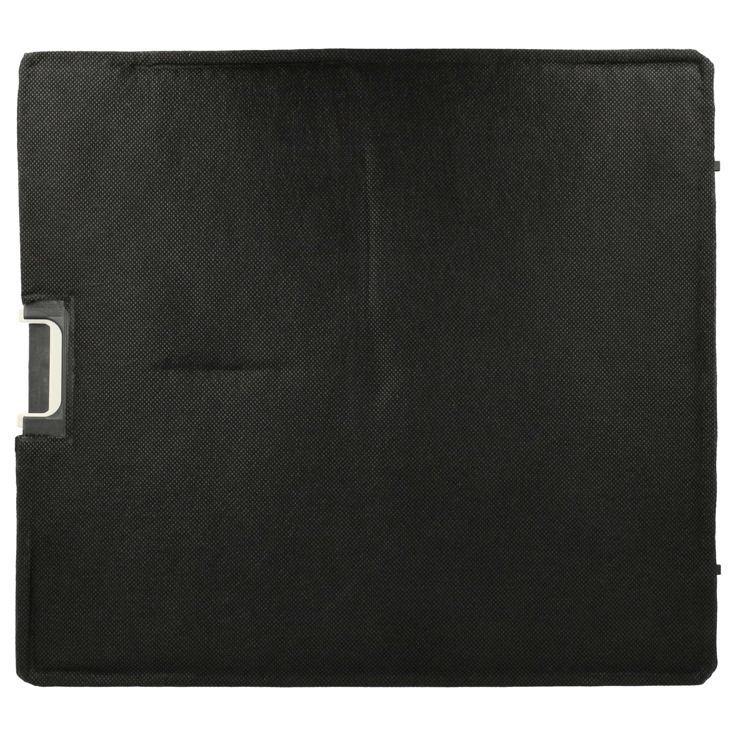Vhbw Black Activated Carbon Filter Compatible With Miele Da 699X W, Da 769X W, Da 6998 W, Da 6999 W Extractor Hood - 34 X 31 X 2.2 Cm