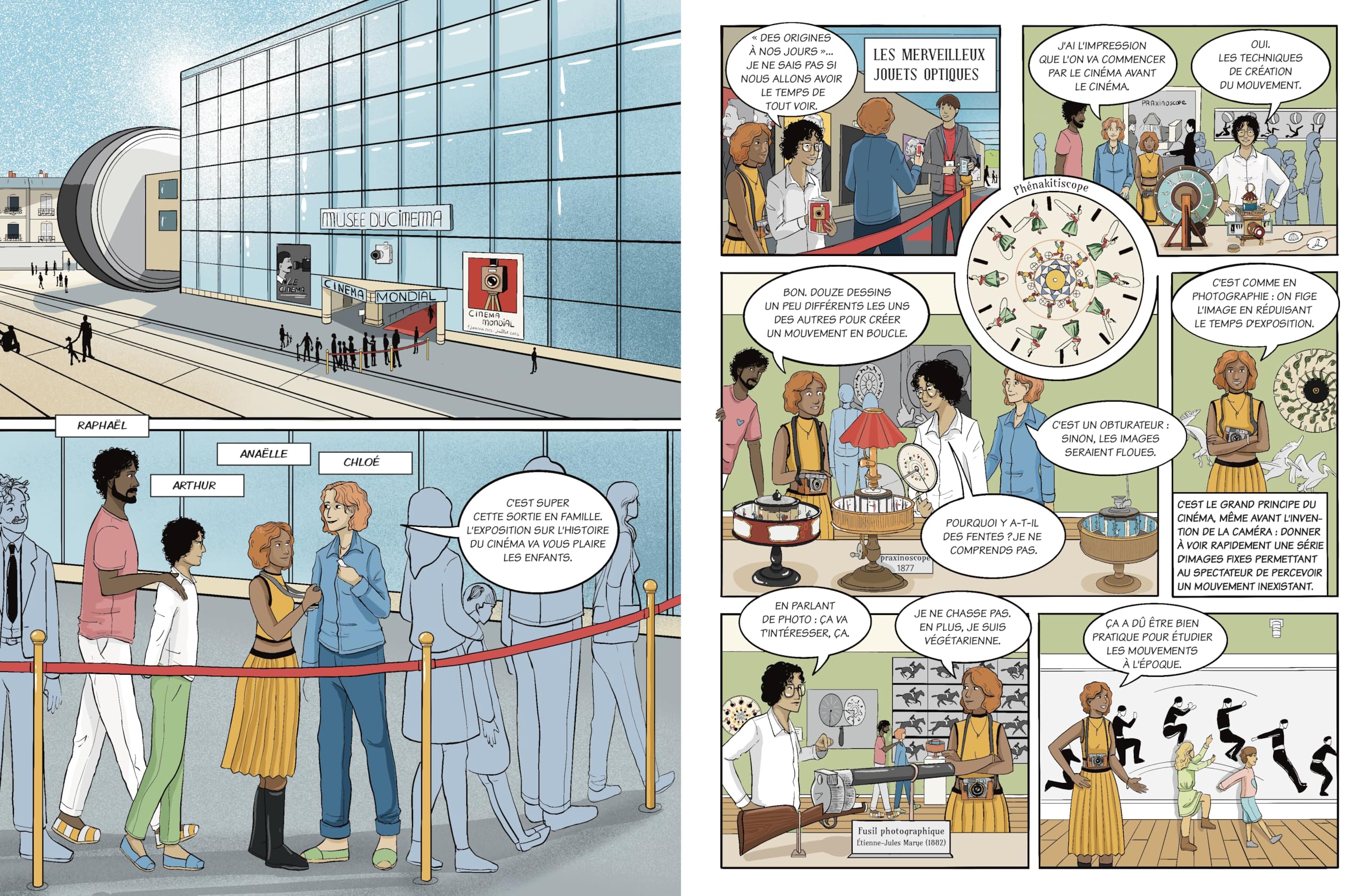 Cinéphilix - Une histoire du cinéma en BD