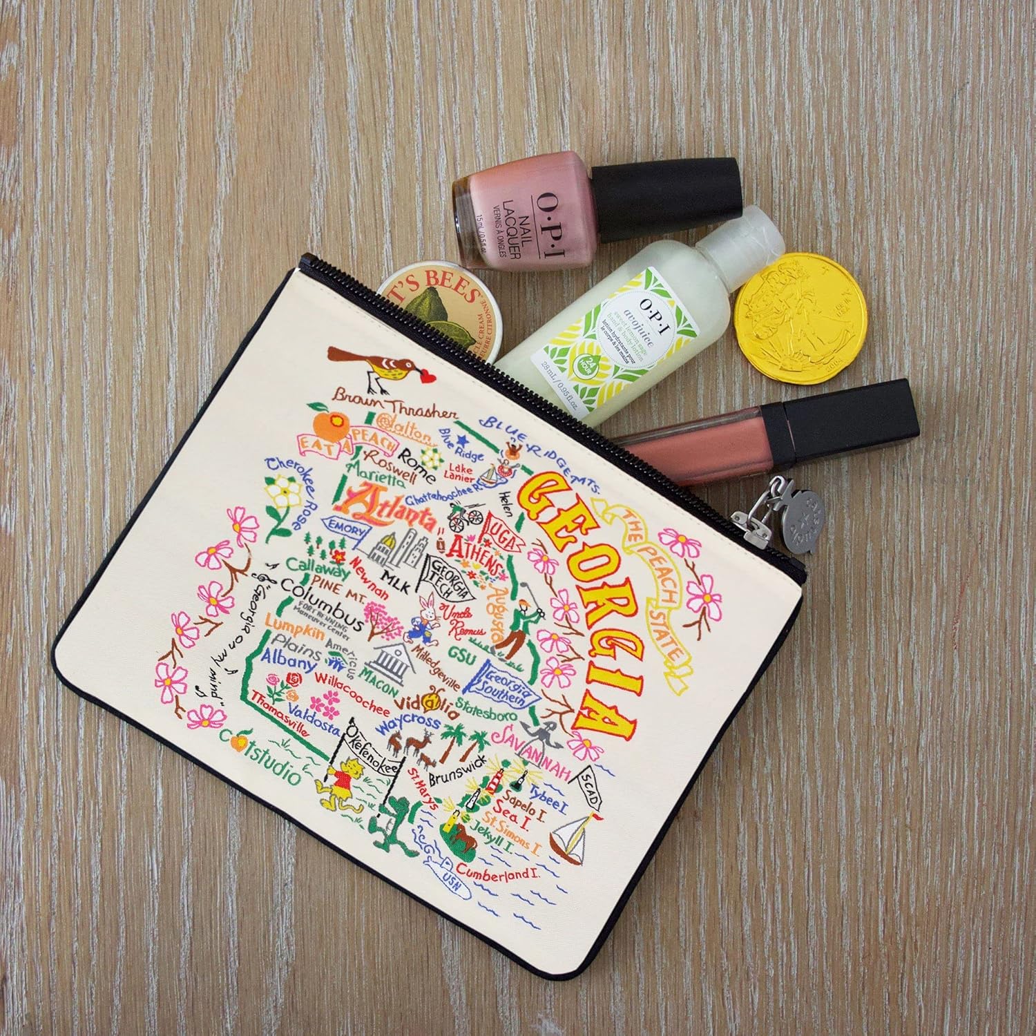 Catstudio Georgia Zipper Pouch Purse | Holds Your Phone, Coins, Makeup, Dog Treats, & Tech Tools - Image 3