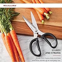 Vista 4 de KitchenAid KQ351OHOBA Universal Stainless Steel Shears, Utility, Black