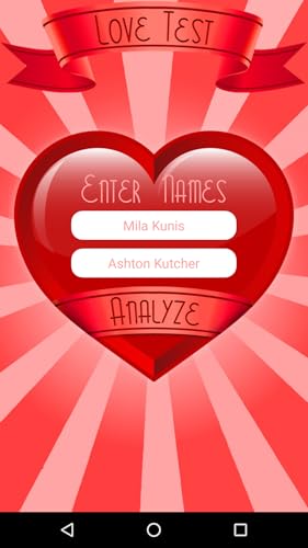 Love Test - Calculadora de compatibilidade