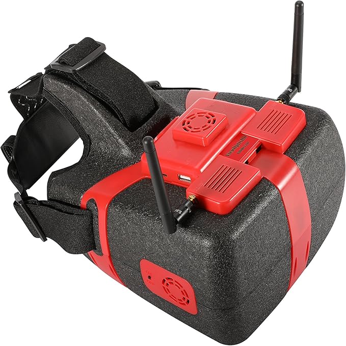 FPV Goggles Video Glasses Flysight Newest Vohd720 HDMI AV DVR RC Quadcopter 5.8G