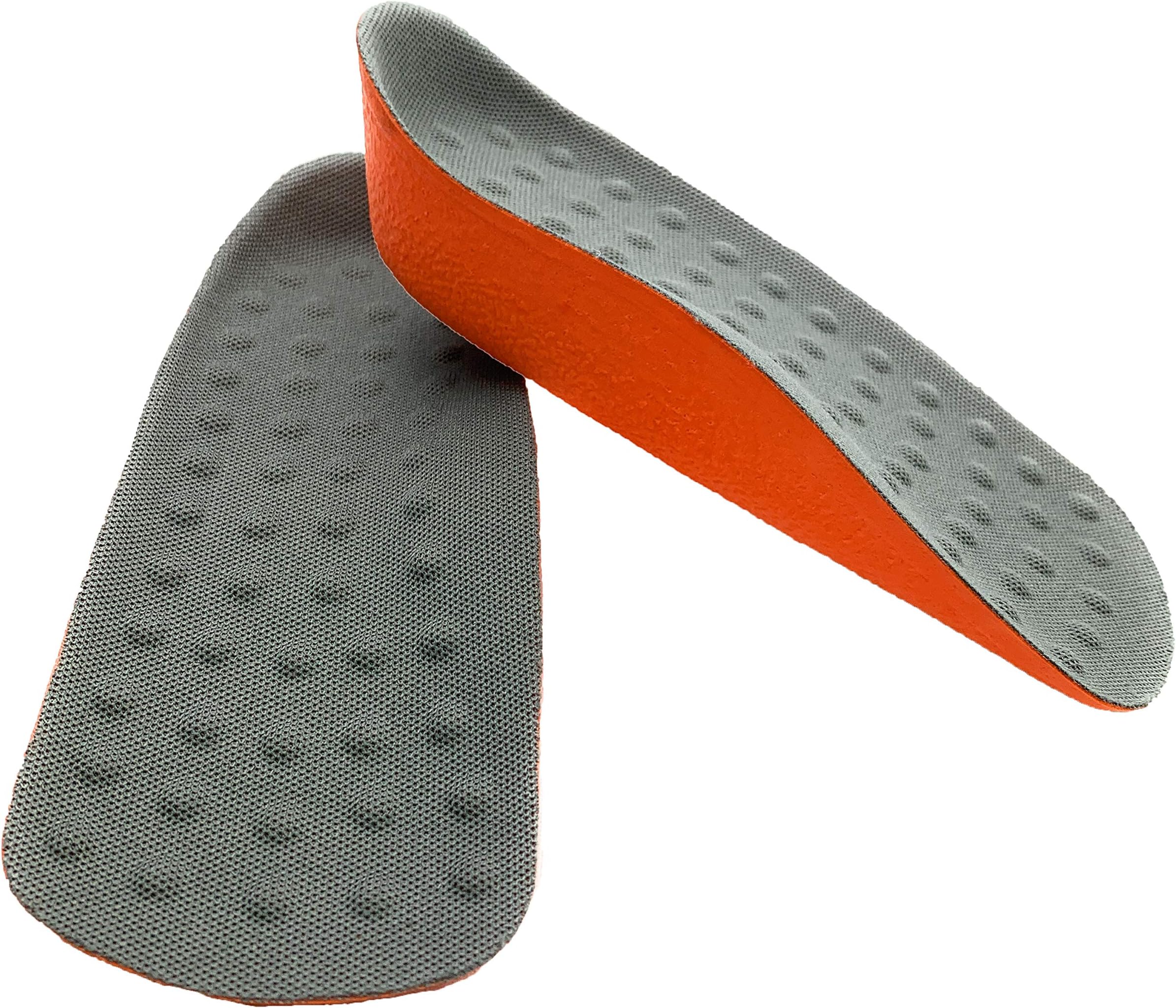 HappyStep Ergonomic Height Increasing Insole, In-Sock Invisible Height Increasing Insoles, Height Elevator Insoles, Black, 2 cm