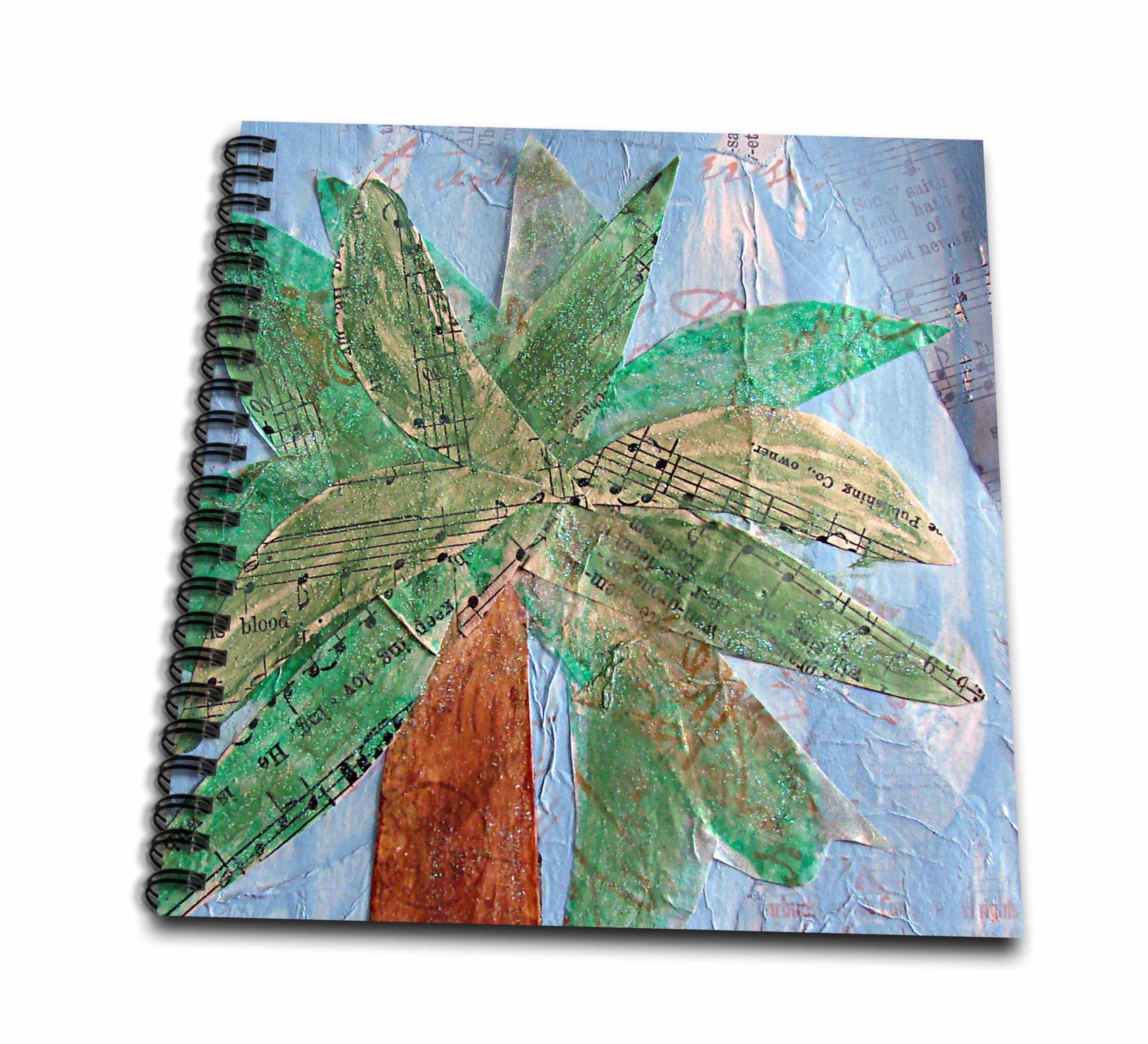 Album de dessin Palmier 3dRose Angelandspot édition d'art