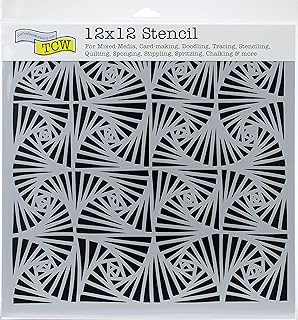 The Crafter's Workshop TEMPLATES 12"X12" FANTAGLE, us:one size