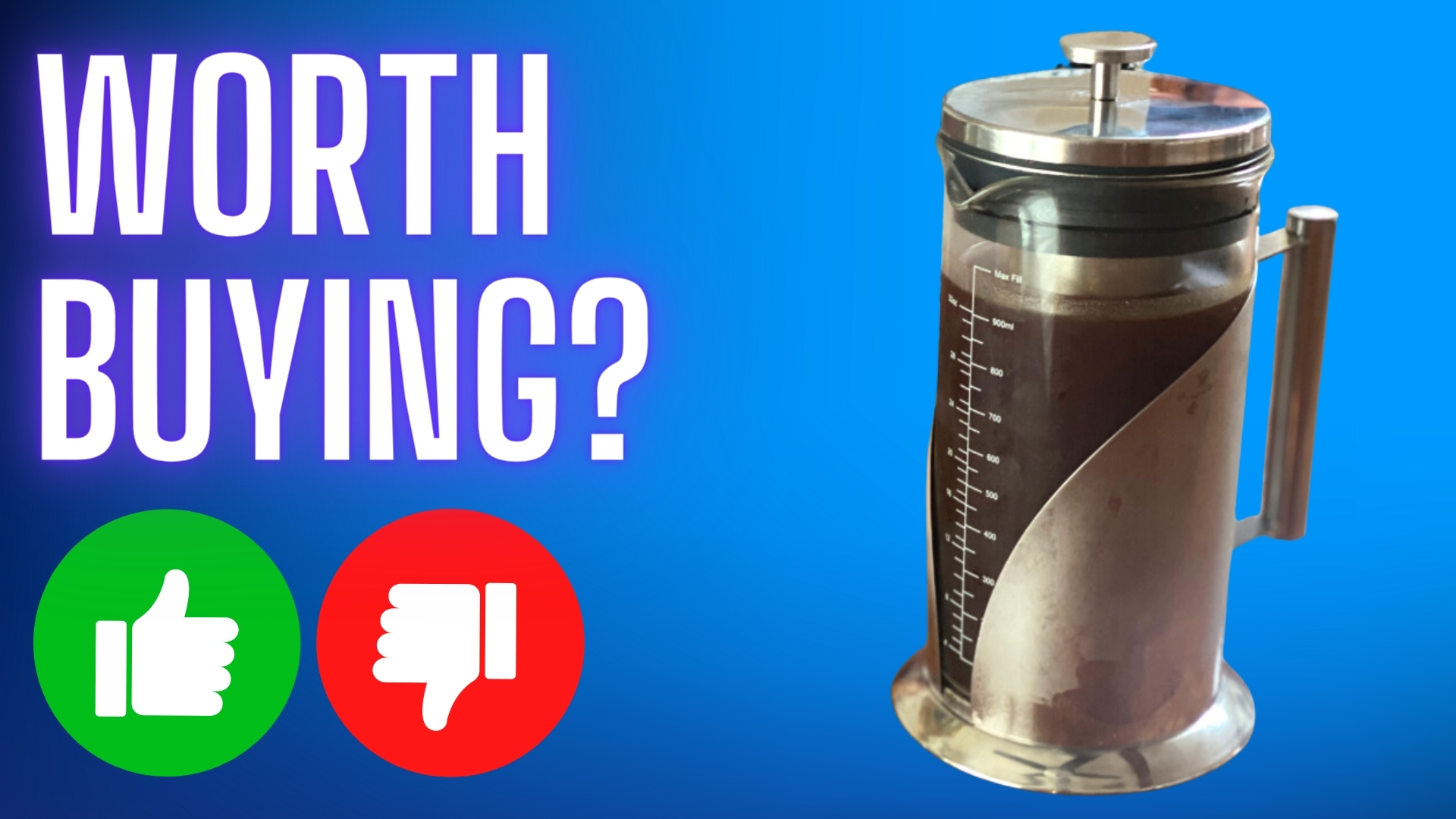 Watch Review&colon; Cafe Du Chateau Stainless Steel French Press