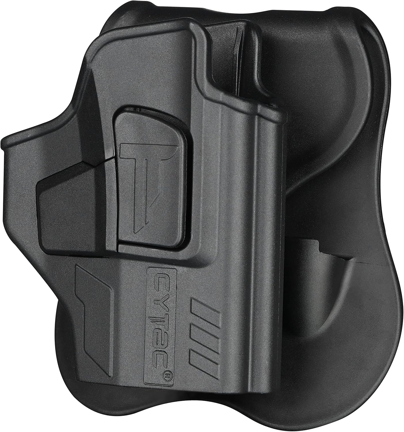 Taurus GX4 Holster, OWB Holster for Taurus GX4 9mm Luger Micro-Compact - Adjustable Tension & Cant | Index Finger Released | Autolock | Outside Waistband Carry | Matte Finish - Right Handed