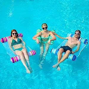 Sloosh 3 Pack Inflatable Pool Hammock