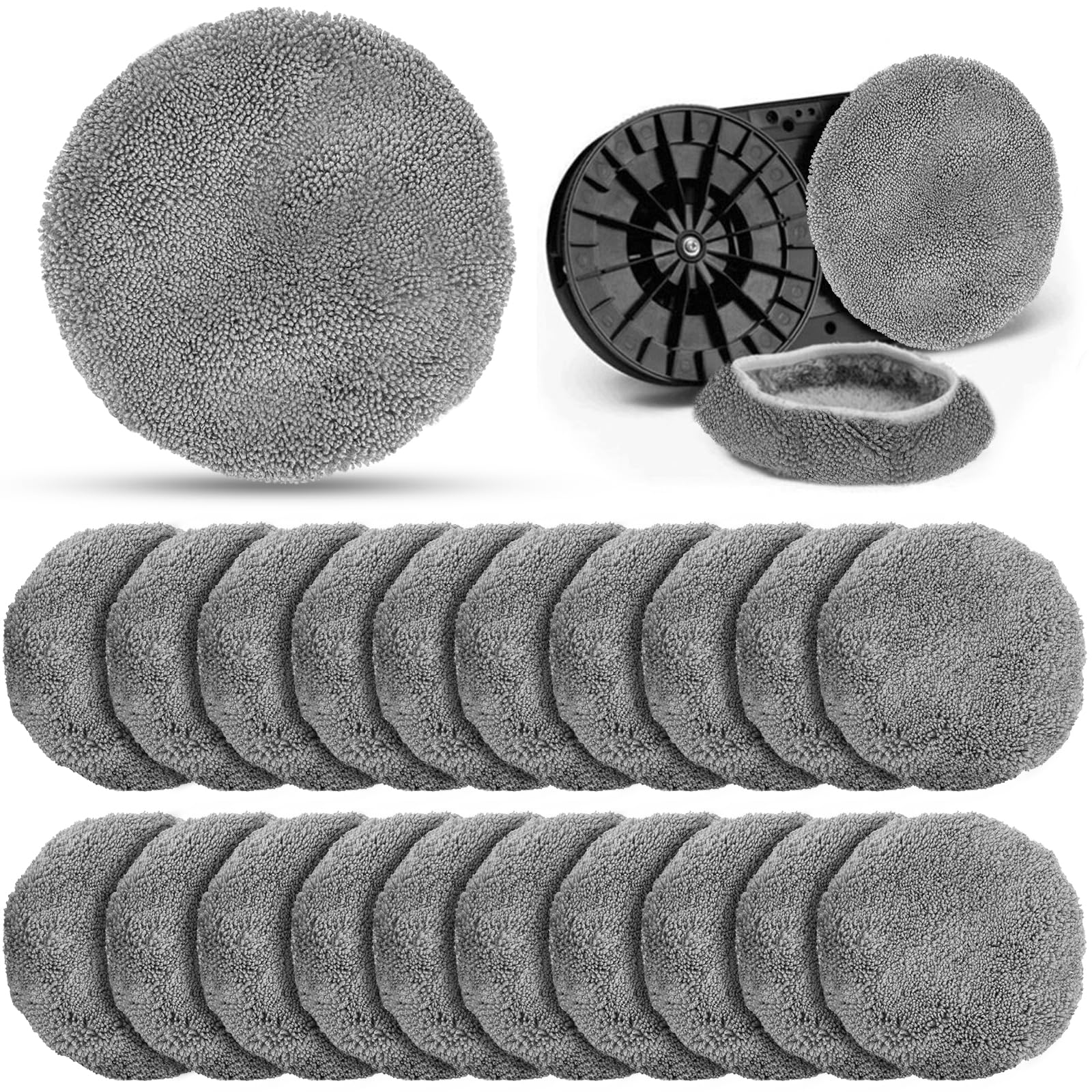 Boloest 20pcs Window Cleaner Cloth Weeper Vacuum Cleaner Parts Robot Vacuum Cleaner Wet Mop Compatible for Hobot 188/168/198/388
