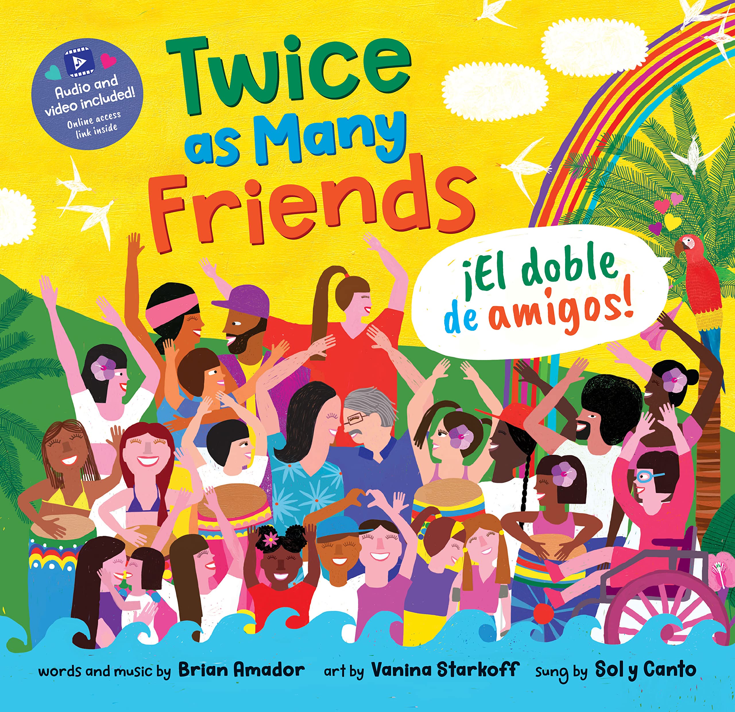 Twice As Many Friends / el Doble de Amigos by Brian Amador (2023, Trade ...