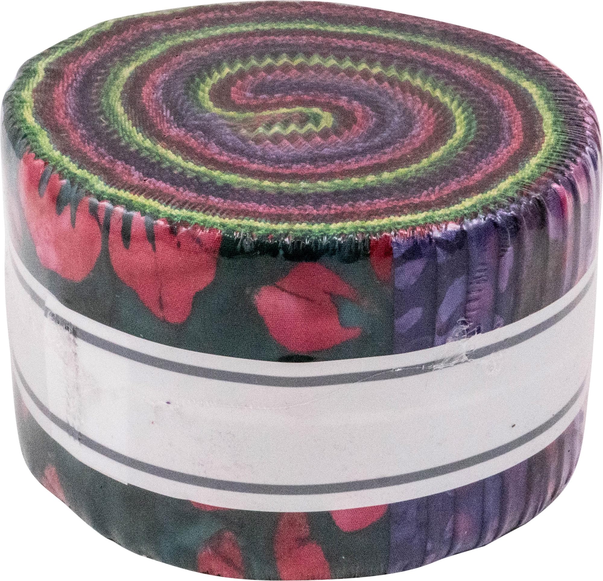 Lunn Studios Artisan Batiks Floral Paradise Roll Up 40 2.5-inch Strips Robert Kaufman RU-1192-40
