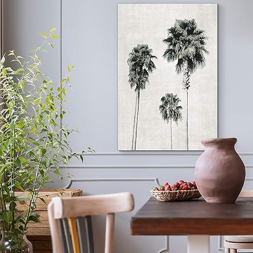 Miniatura 27 de Renditions Gallery - Lienzo de pared de naturaleza, pinturas y grabados para el hogar, arte decorativo moderno y escénico en blanco y negro, Vista