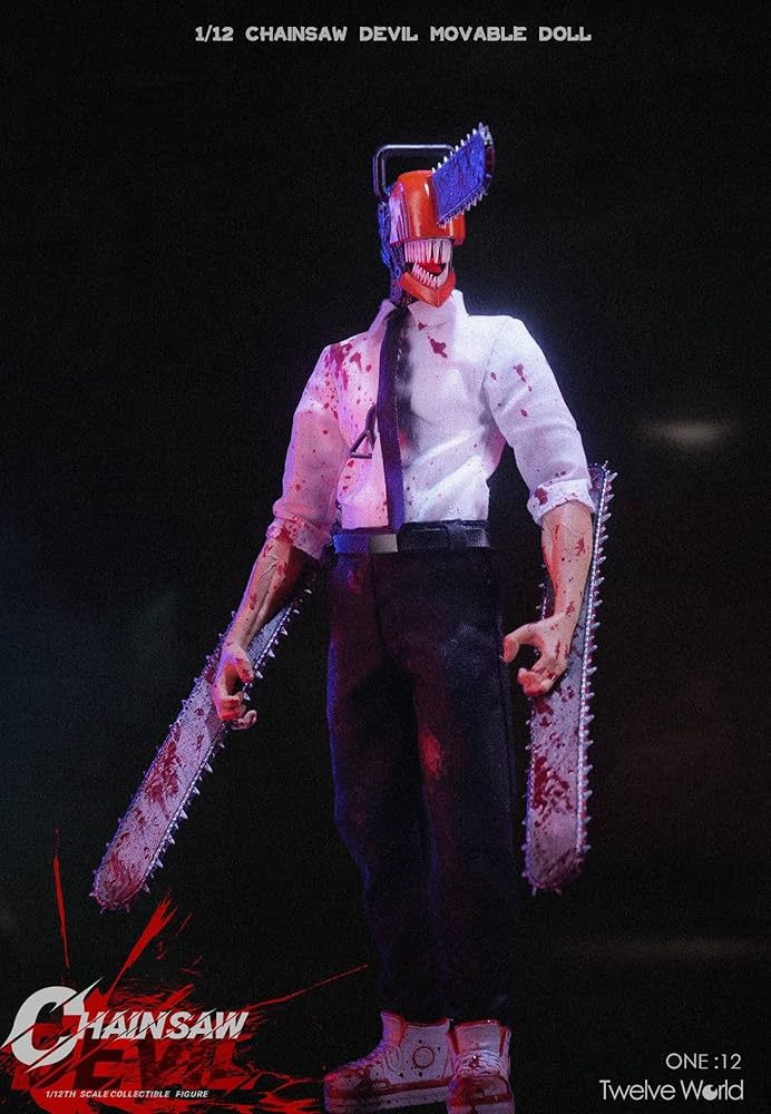 Amazon.com: YSBRING TWTOYS TW2258A 1/12 Scale Chainsaw Devil