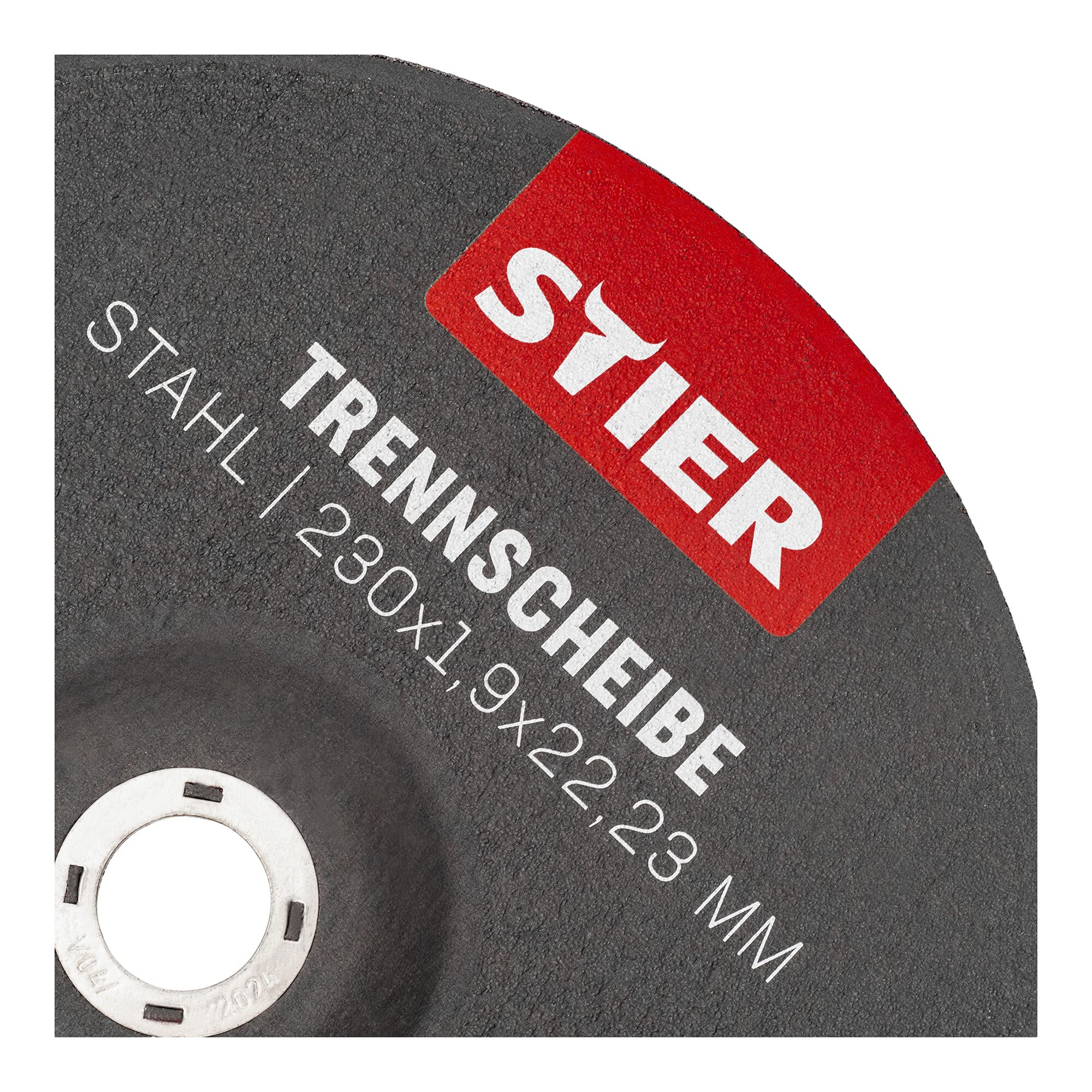 STIER Dischi per troncatura acciaio 230 x 1,9 x 22,23 forma 42 curvati 25 pz.