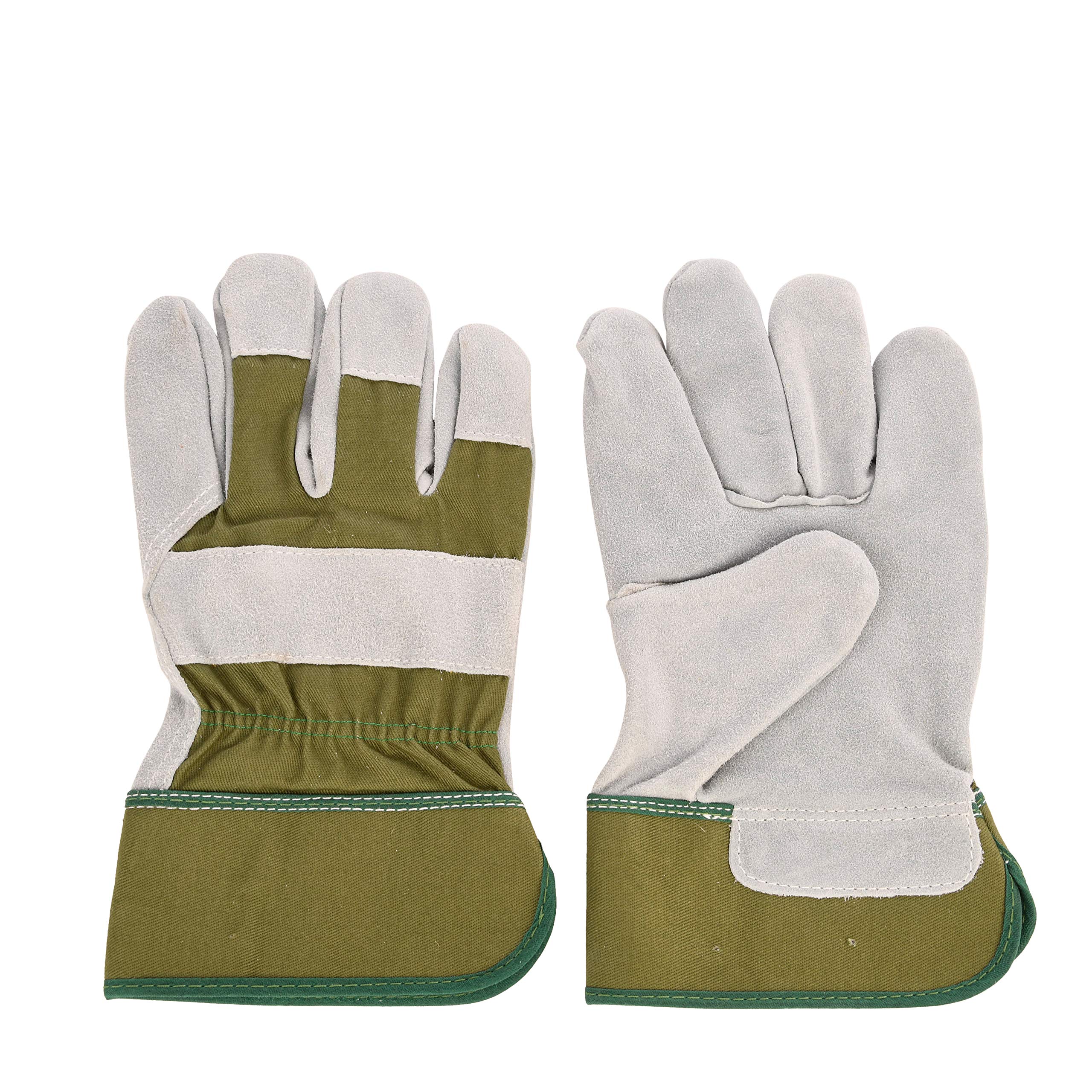 Esschert Design JB007 - BASIC RIGGER GLOVES (LARGE), Green