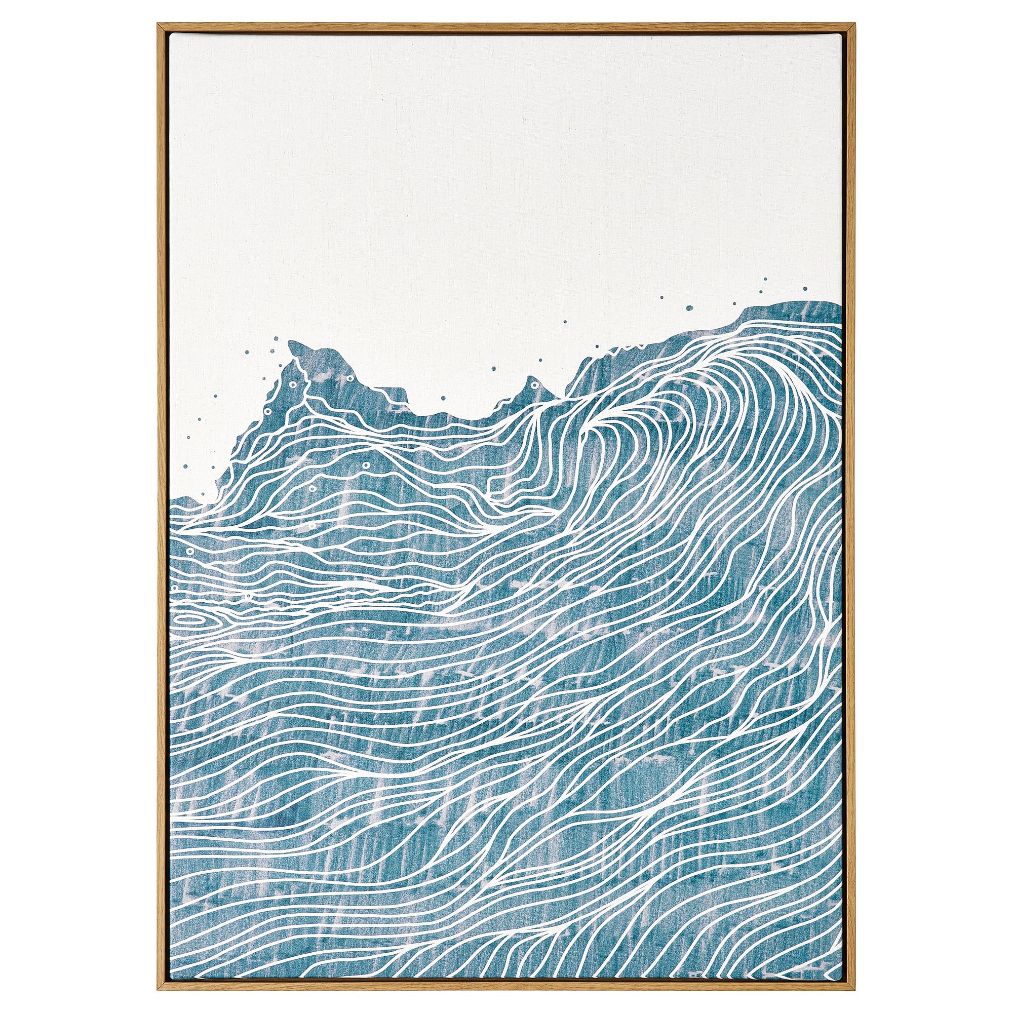 Tableau Nazaré BLODFLÄDER ProTuning 50x70 cm pour décoration murale - 7