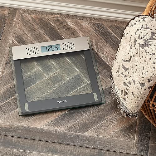 Miniatura 4 de Taylor Precision Products balanza parlante, electrónica, de vidrio.
