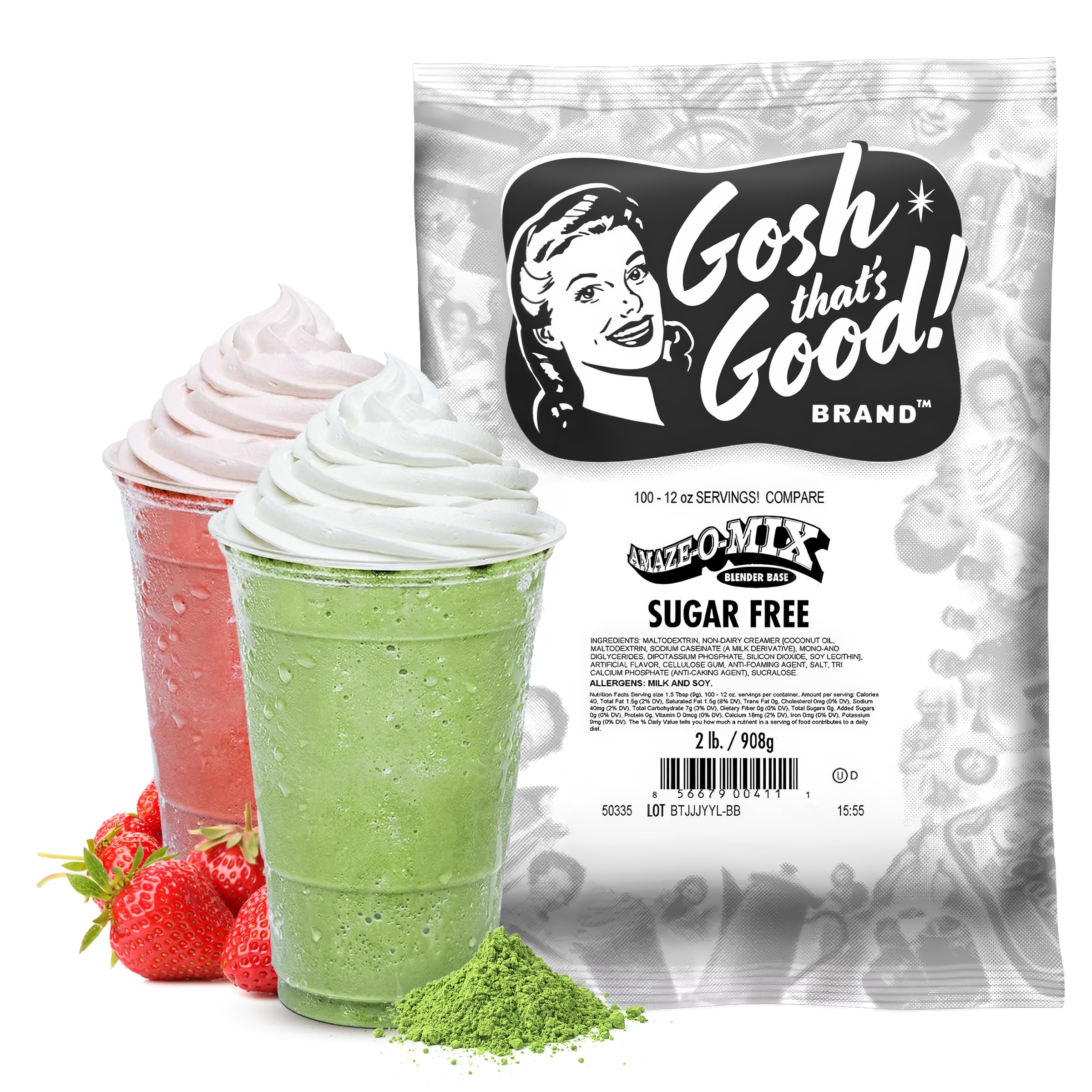 Amazon.com : Gosh That's Good! Sugar-Free Amaze-O-Mix Blender Base