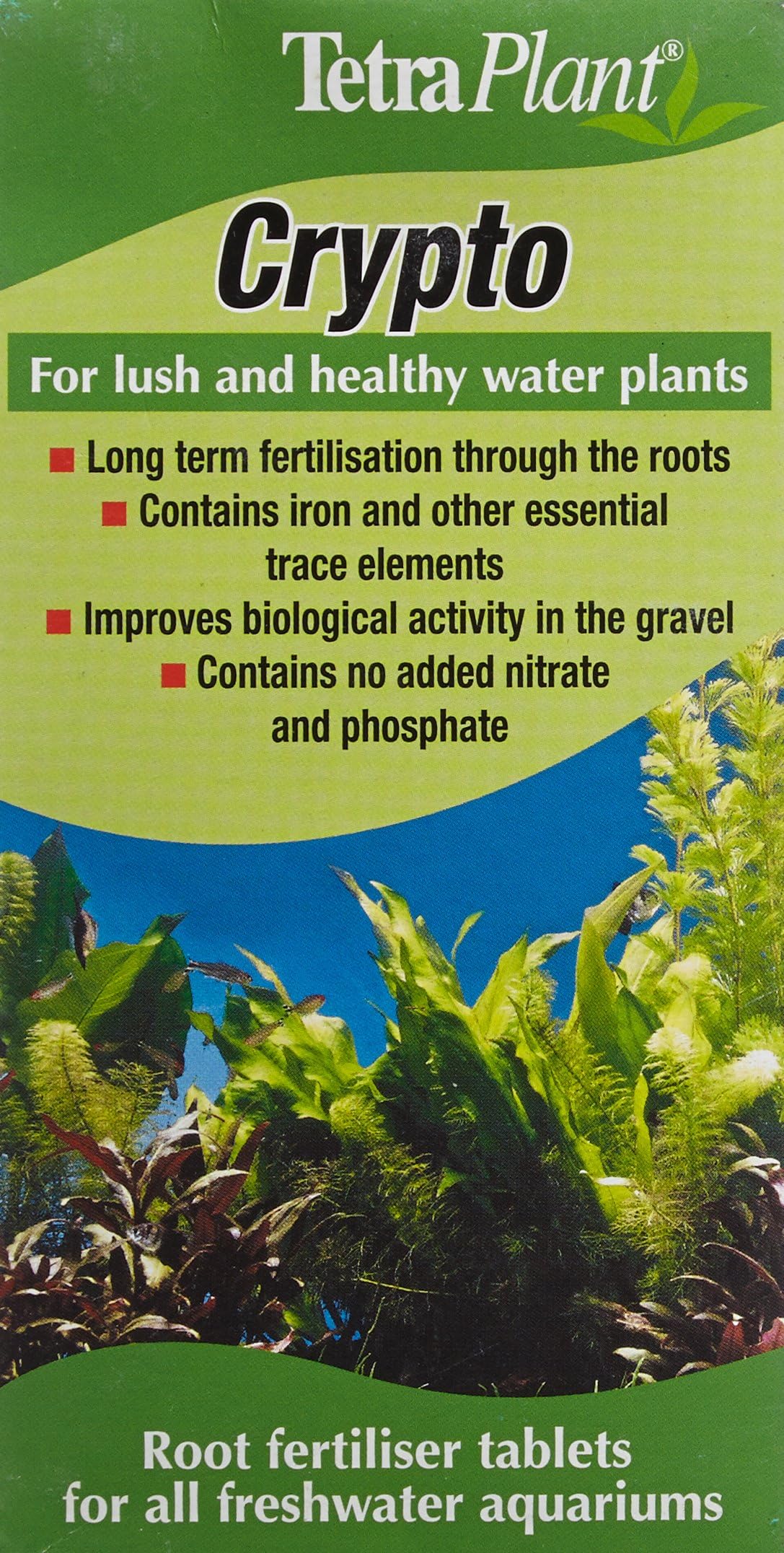 Tetra Plant Crypto Fertiliser, 10 Tablets