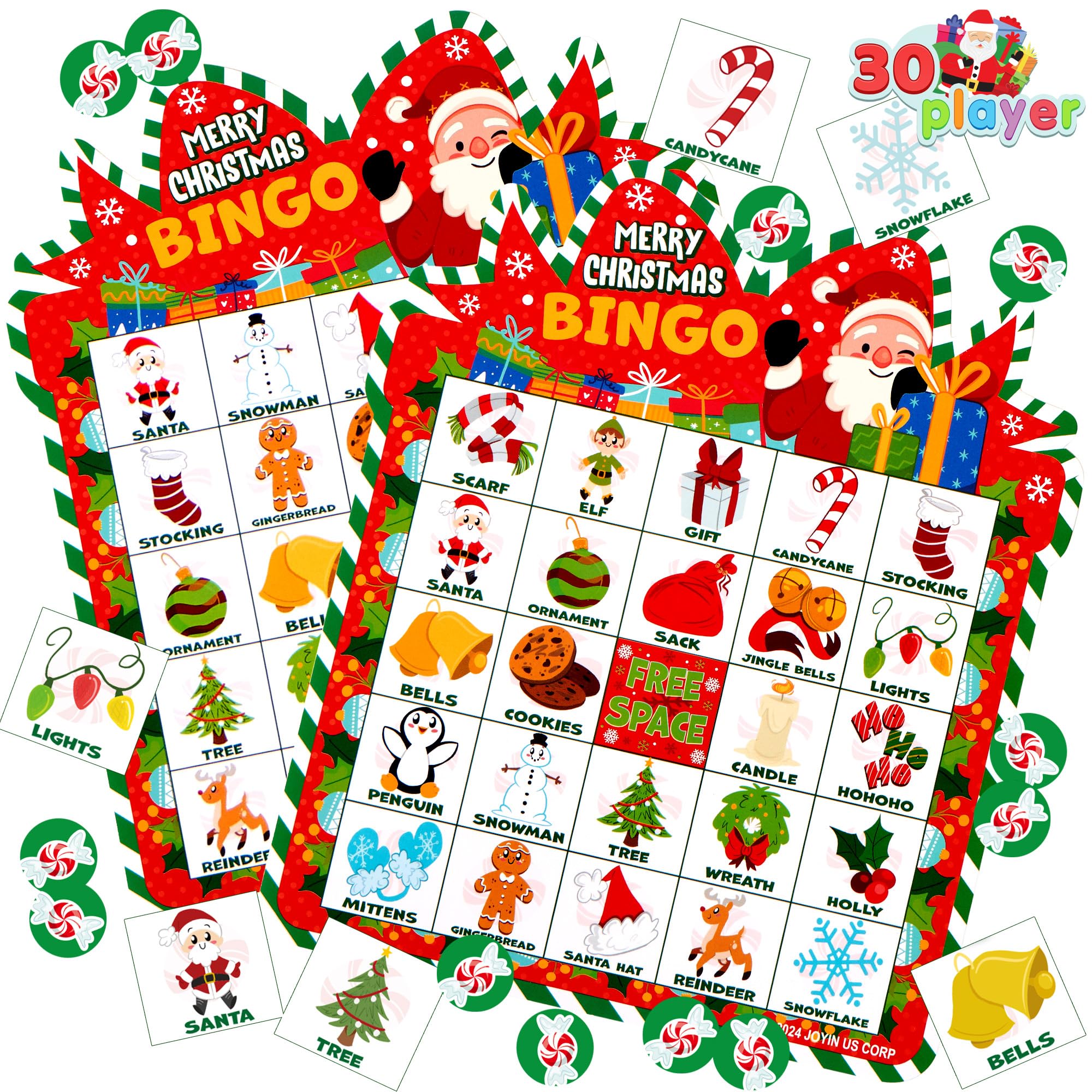 amazon-com-joyin-30-players-christmas-bingo-cards-xmas-bingo-game-for-kids-family-activities-holiday-winter-bingo-cards-for-party-card-games-school-classroom-indoor-party-games-toys-games for Free Printable Christmas Bingo Cards For 20 Amazon.com: JOYIN 30 Players Christmas Bingo Cards, Xmas Bingo Game for Kids Family Activities, Holiday Winter Bingo Cards for Party Card Games, School Classroom Indoor Party Games : Toys & Games for Free Printable Christmas Bingo Cards For 20