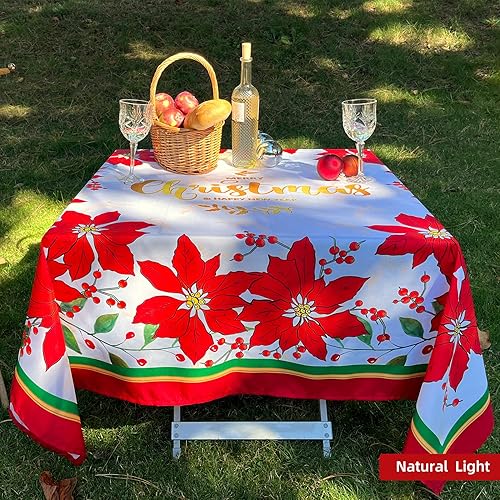 Vista 95 de DIVA EN CAMINO DEC Mantel para el día de San Valentín, 60 x 102 pulgadas, resistente al agua, con rosas rosas, romántico, para interiores y Rosa Rosa