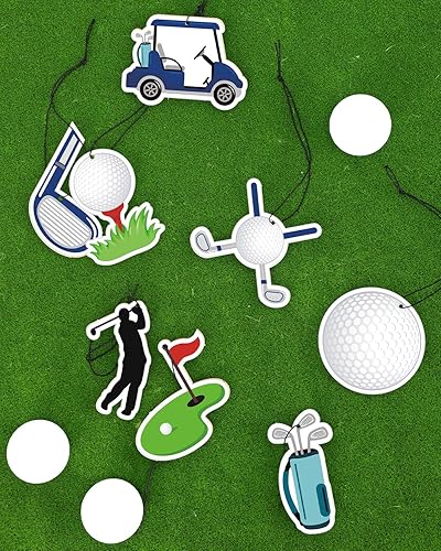 Miniatura 7 de Ambientadores de aire para coche de golf, accesorios colgantes, ambientador perfumado, decoración interior de la habitación para amantes del golf,