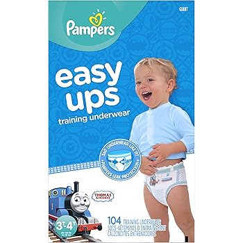 pampers easy ups size 3t 4t